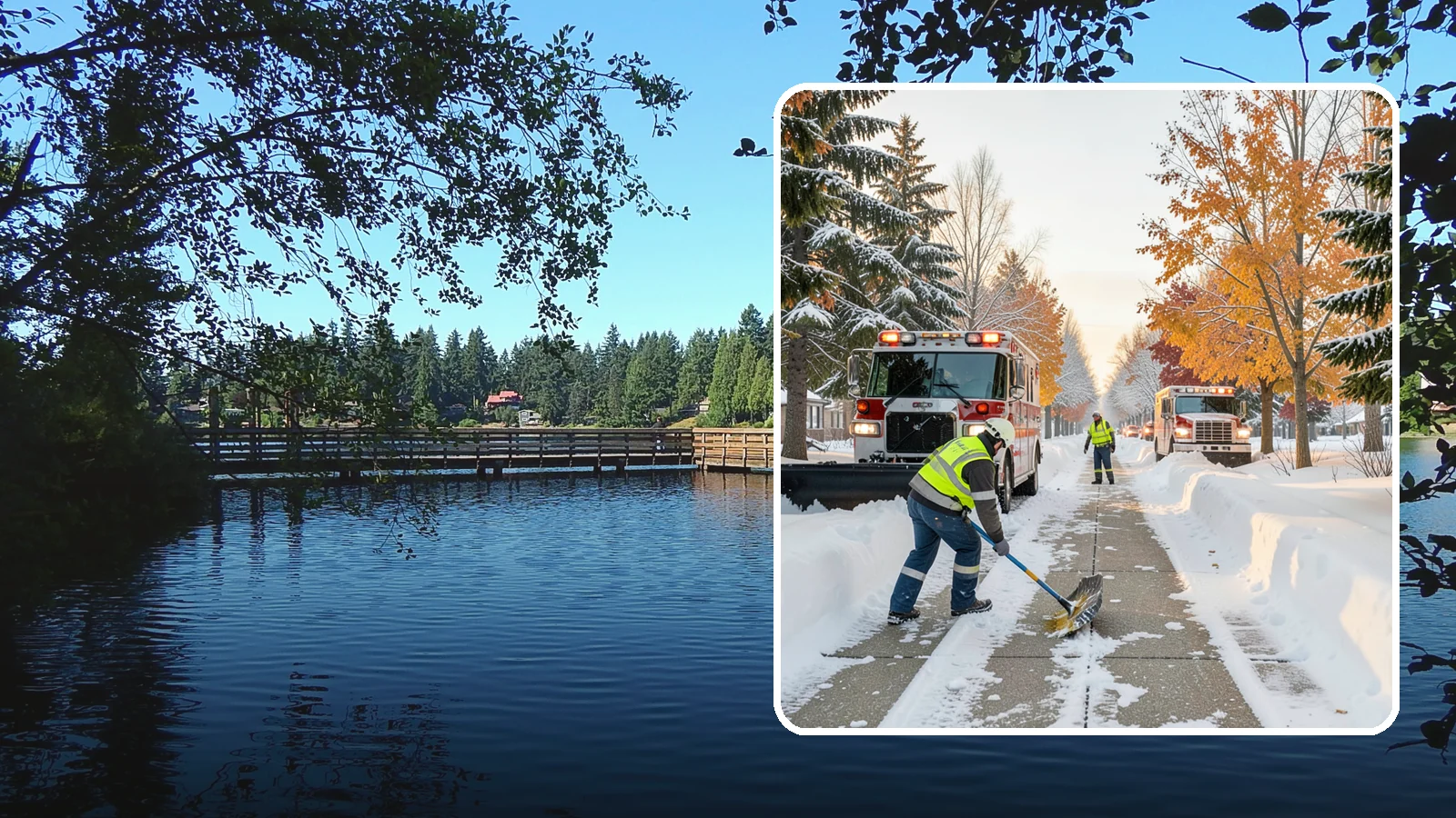 Ambulance Access Clearing in Federal Way, King County, WA - We prioritize clearing the routes ambulances and medical transport use so care is never delayed by snow.