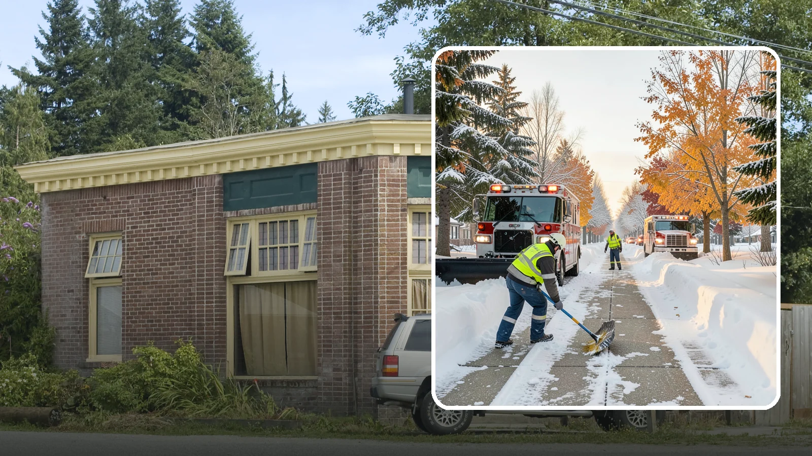 Ambulance Access Clearing in Hamilton, Skagit County, WA - We prioritize clearing the routes ambulances and medical transport use so care is never delayed by snow.