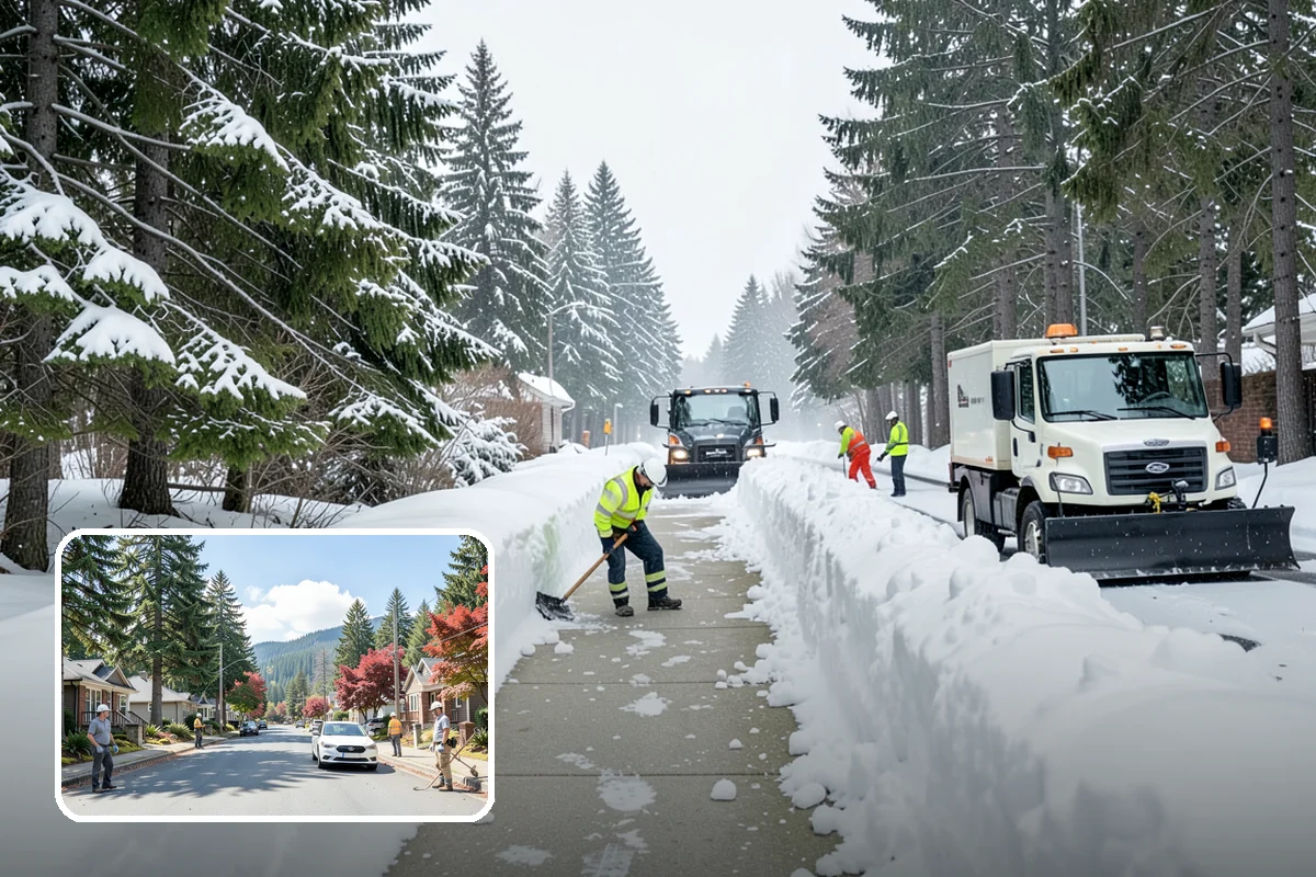 Ambulance Access Clearing in Hunts Point, King County, WA - Priority clearing of medical transport routes