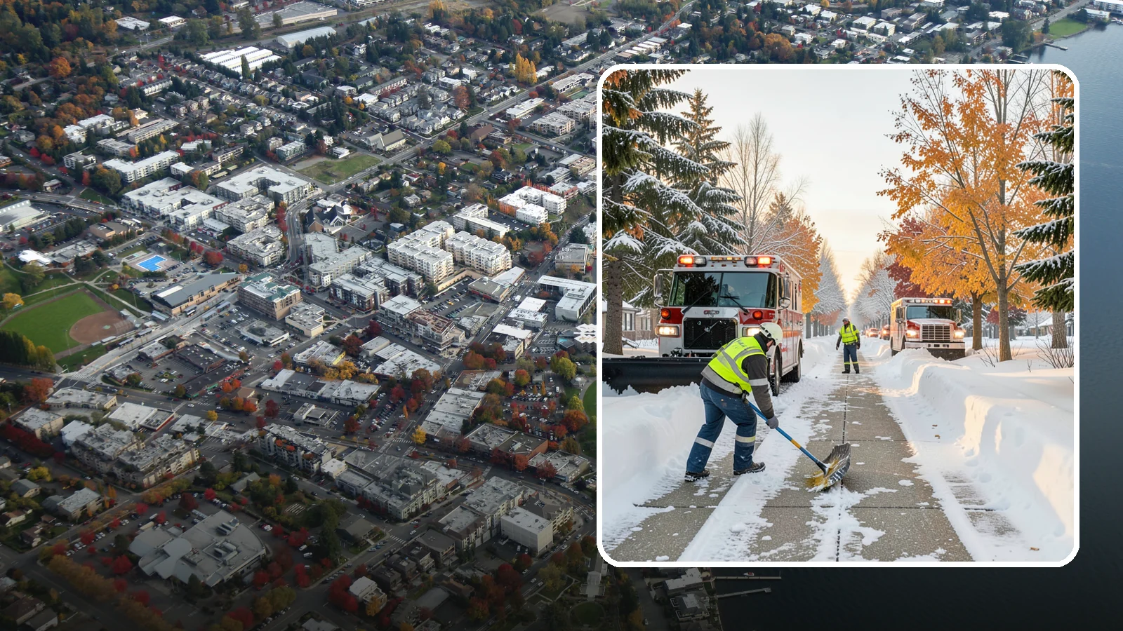 Ambulance Access Clearing in Kirkland, King County, WA - We prioritize clearing the routes ambulances and medical transport use so care is never delayed by snow.