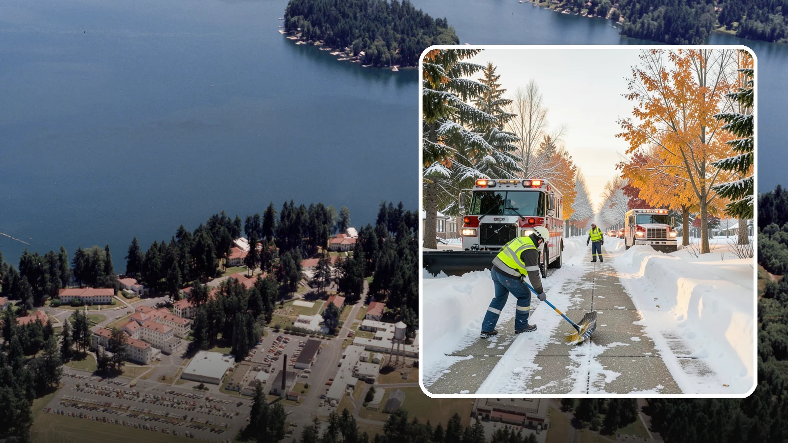 Ambulance Access Clearing in Lakewood, Pierce County, WA - We prioritize clearing the routes ambulances and medical transport use so care is never delayed by snow.