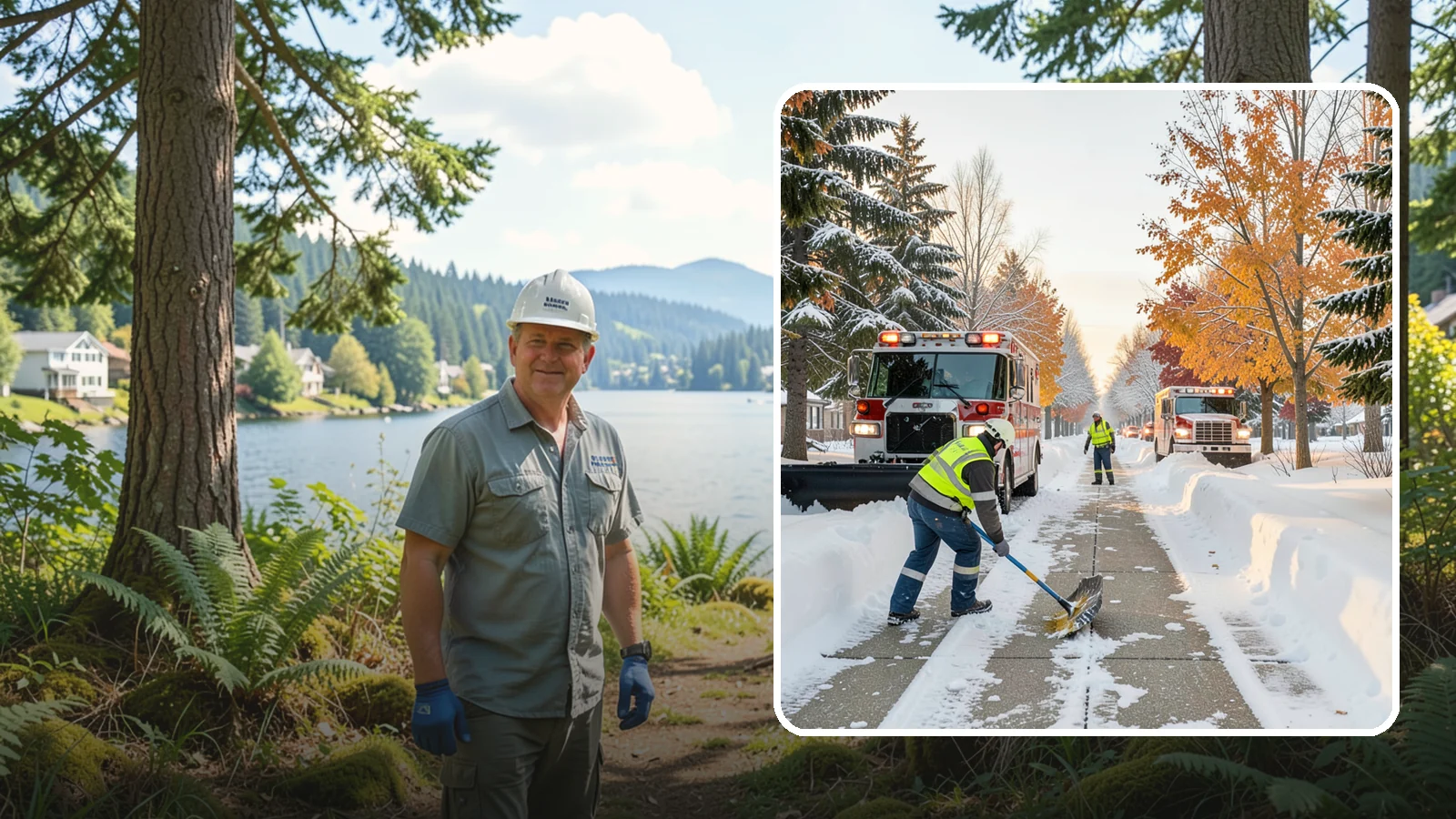 Ambulance Access Clearing in Milton, King County, WA - We prioritize clearing the routes ambulances and medical transport use so care is never delayed by snow.