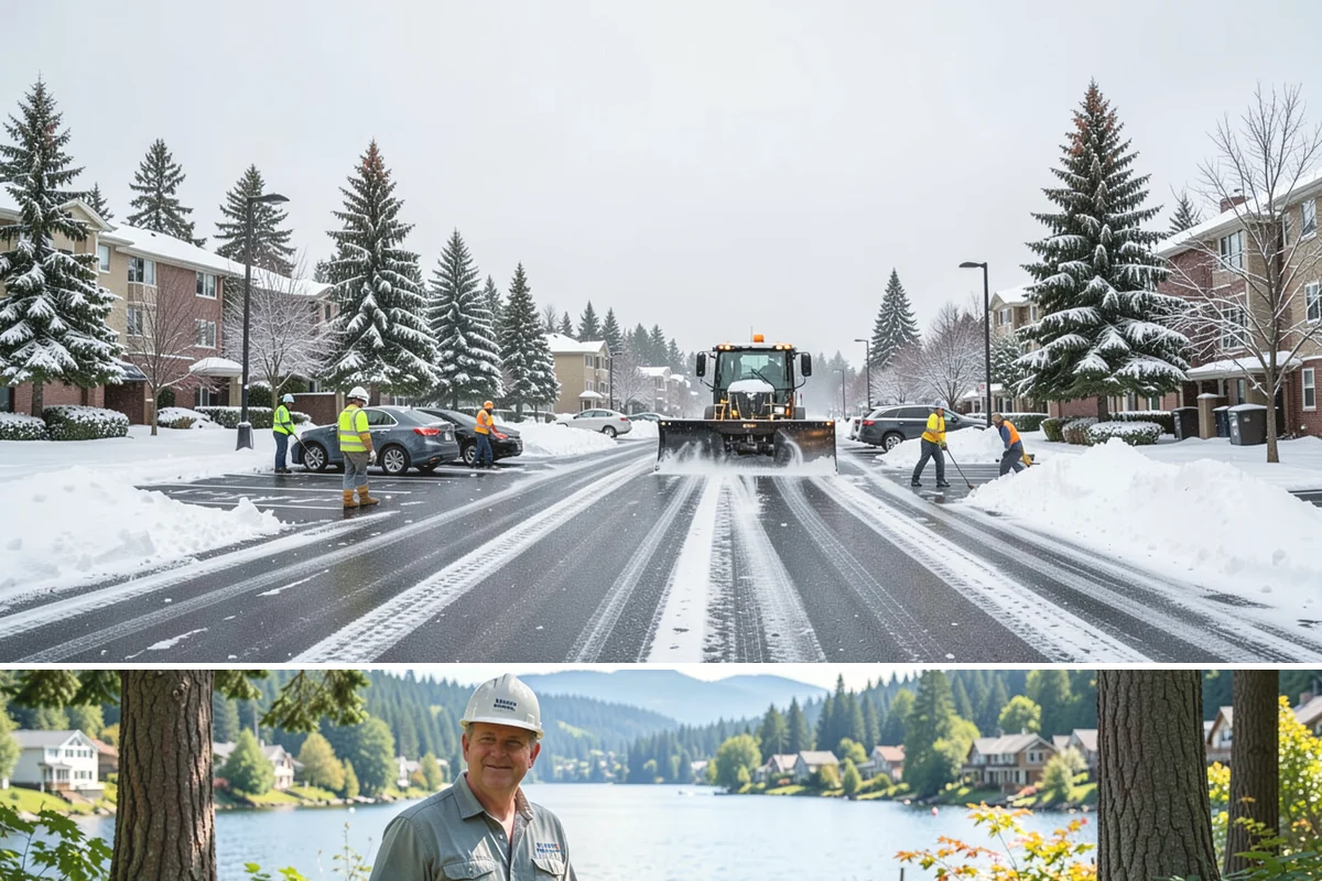 Ambulance Access Clearing in Milton, King County, WA - Reliable medical access is critical throughout winter, with peak need during snow events from December through February.