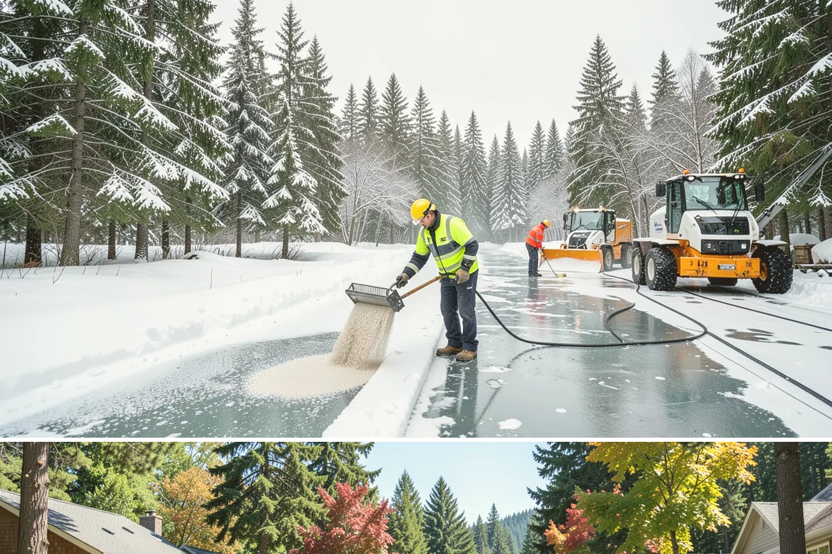 Ambulance Access Clearing in Orting, Pierce County, WA - Reliable medical access is critical throughout winter, with peak need during snow events from December through February.