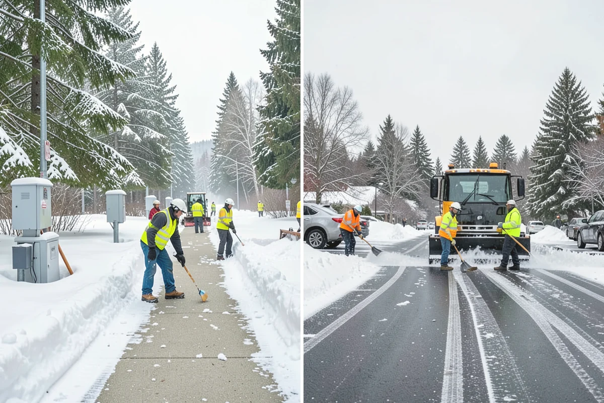 Ambulance Access Clearing in Ruston, Pierce County, WA - Identify ambulance routes, entrances, and drop-off areas