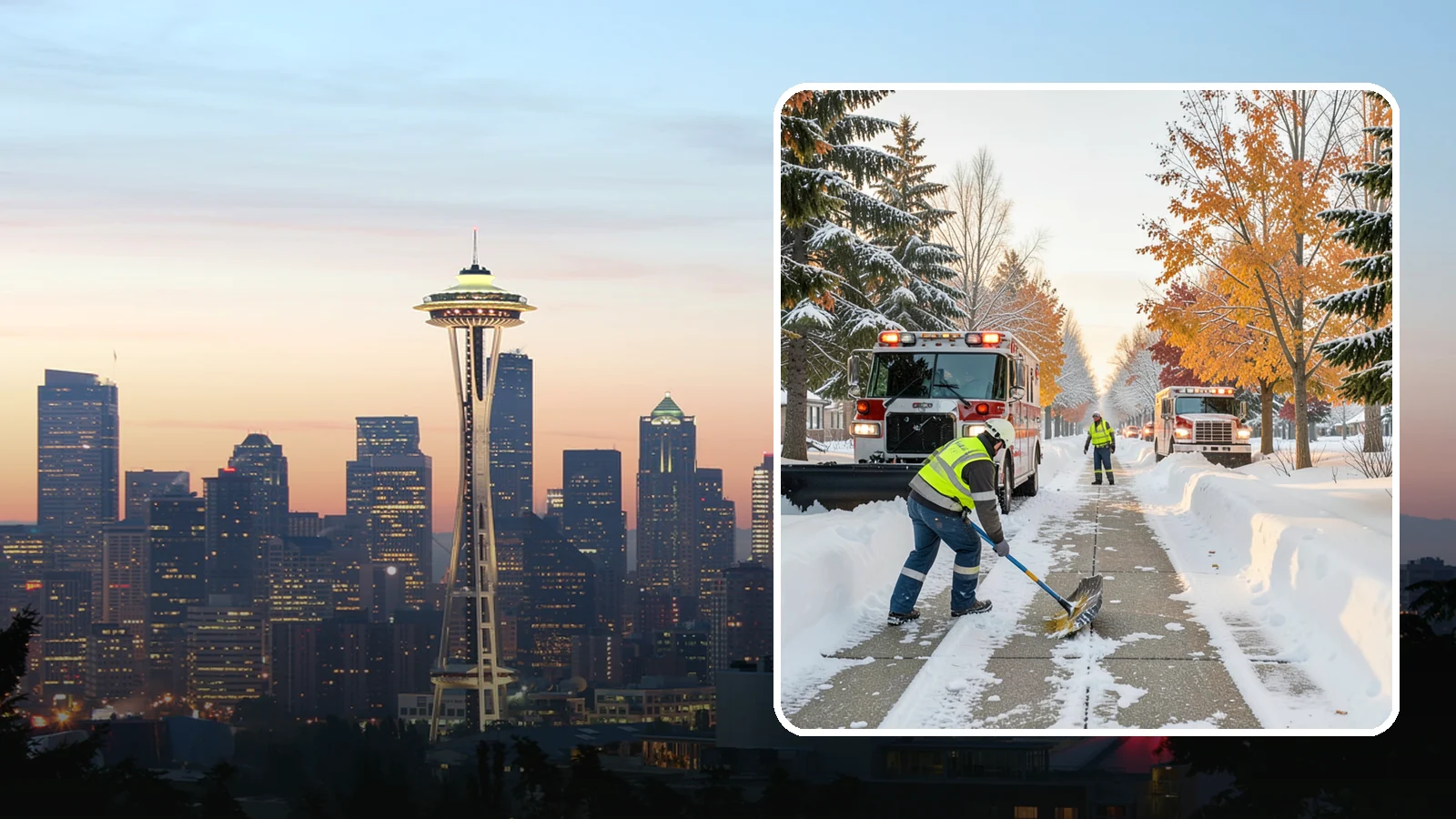 Ambulance Access Clearing in Seattle, King County, WA - We prioritize clearing the routes ambulances and medical transport use so care is never delayed by snow.