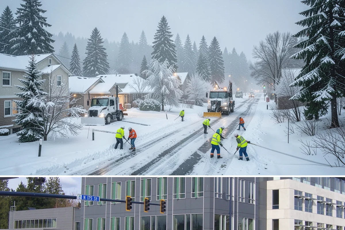 Ambulance Access Clearing in Shoreline, King County, WA - Reliable medical access is critical throughout winter, with peak need during snow events from December through February.