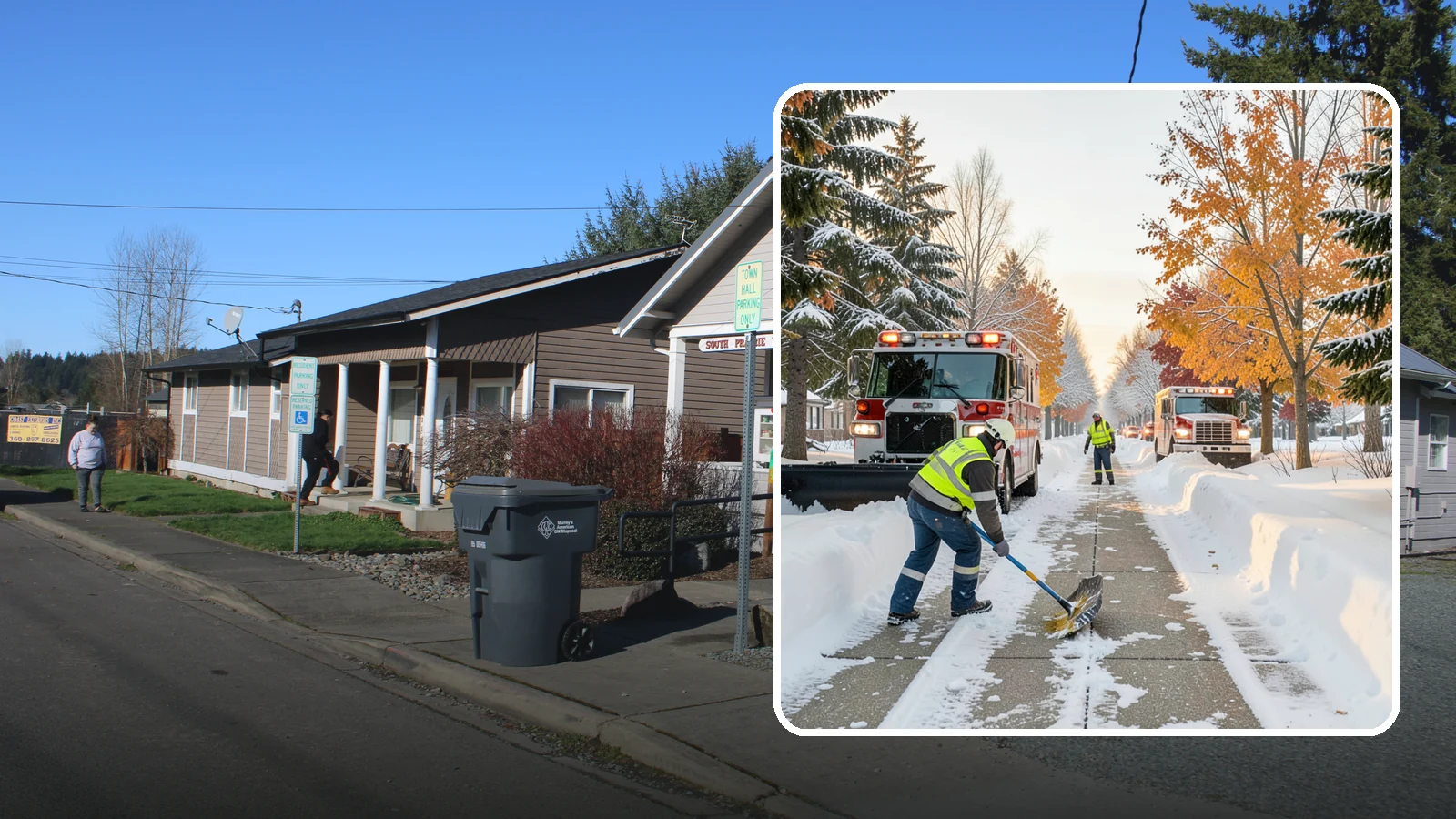 Ambulance Access Clearing in South Prairie, Pierce County, WA - We prioritize clearing the routes ambulances and medical transport use so care is never delayed by snow.