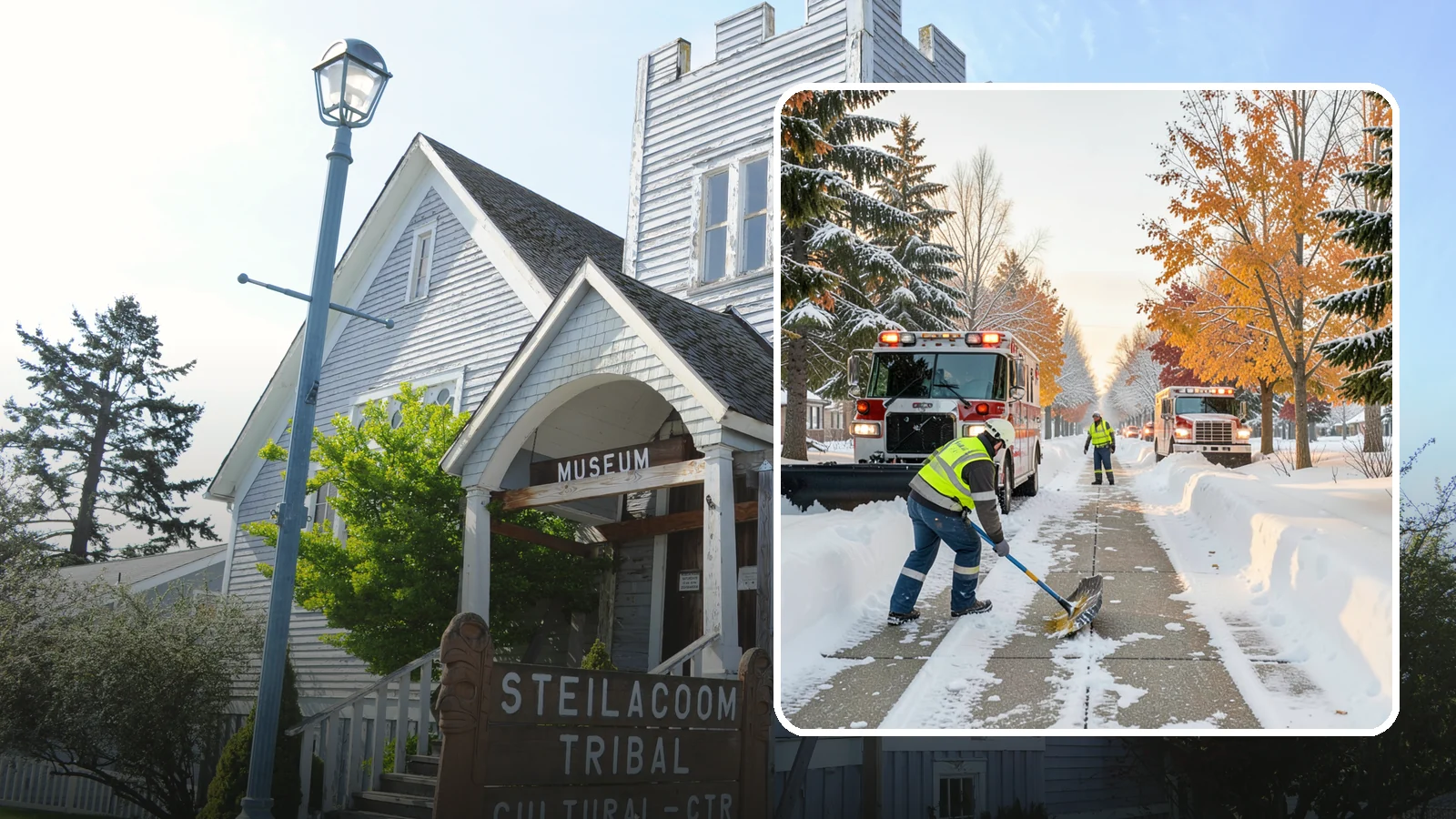 Ambulance Access Clearing in Steilacoom, Pierce County, WA - We prioritize clearing the routes ambulances and medical transport use so care is never delayed by snow.