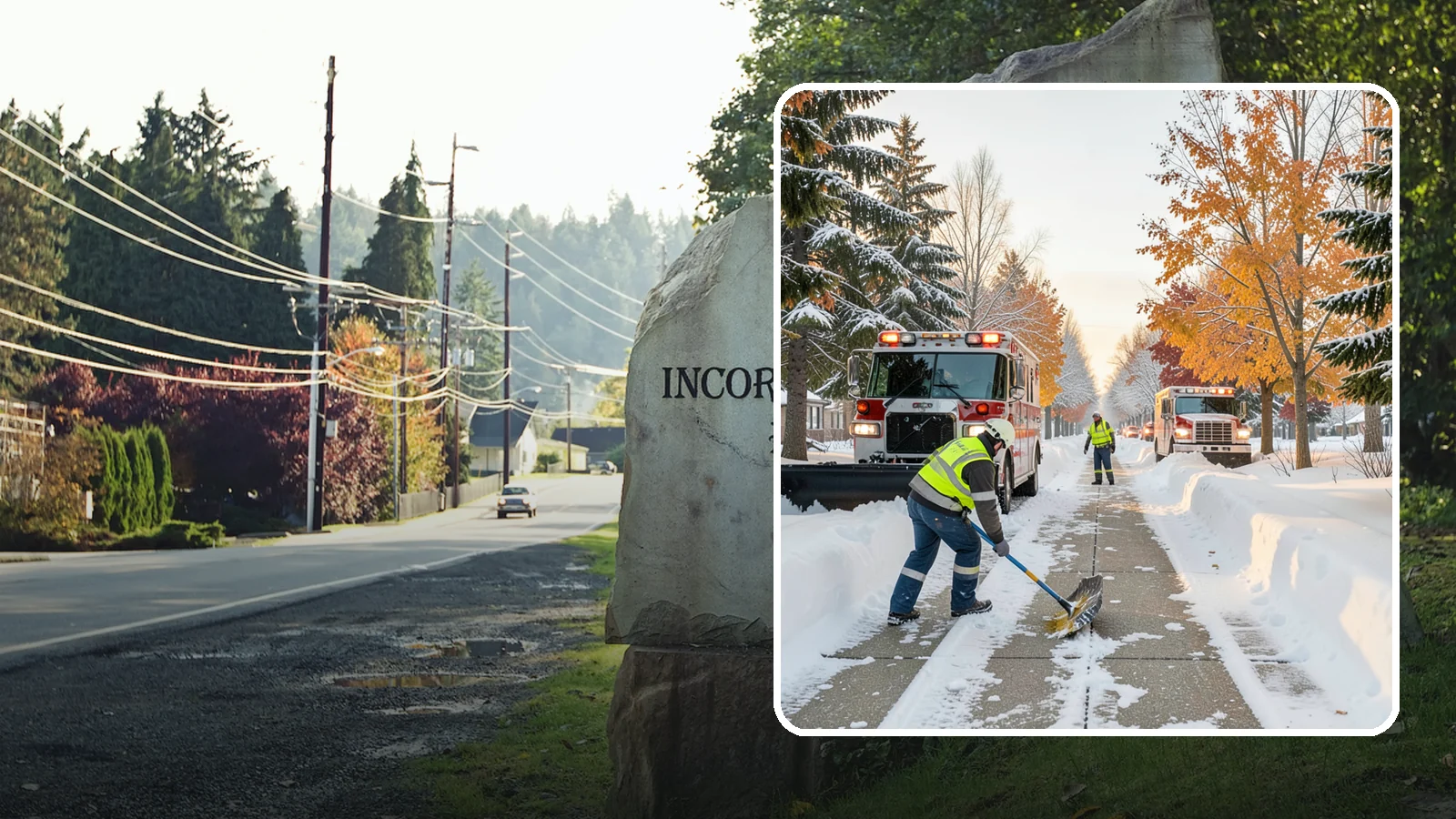 Ambulance Access Clearing in Wilkeson, Pierce County, WA - We prioritize clearing the routes ambulances and medical transport use so care is never delayed by snow.