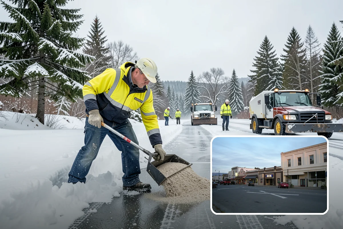 Anti-Icing in Burlington, Skagit County, WA - Prevents ice bonds before freezing rain arrives