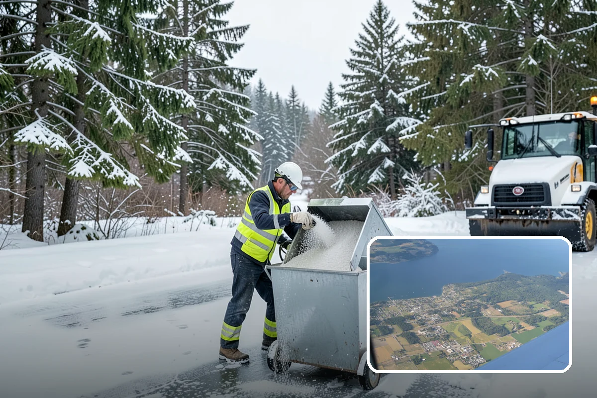 Anti-Icing in Coupeville, Island County, WA - Prevents ice bonds before freezing rain arrives