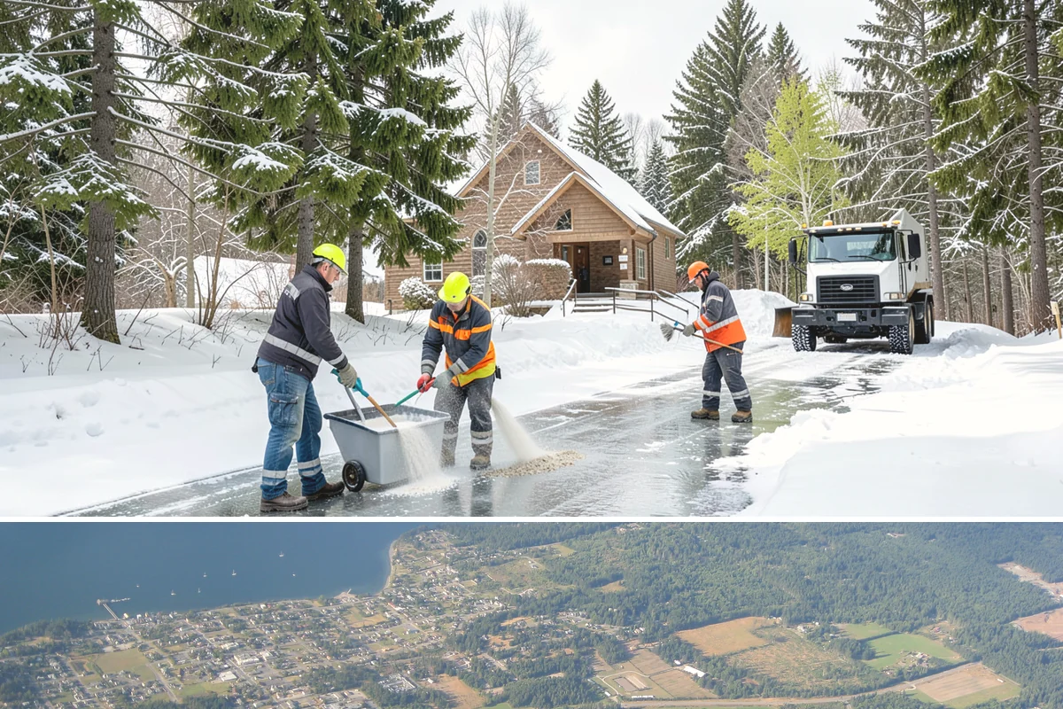 Anti-Icing in Coupeville, Island County, WA - Anti-icing is most valuable ahead of the freezing-rain and freezing-drizzle events that strike the Puget Sound region from...