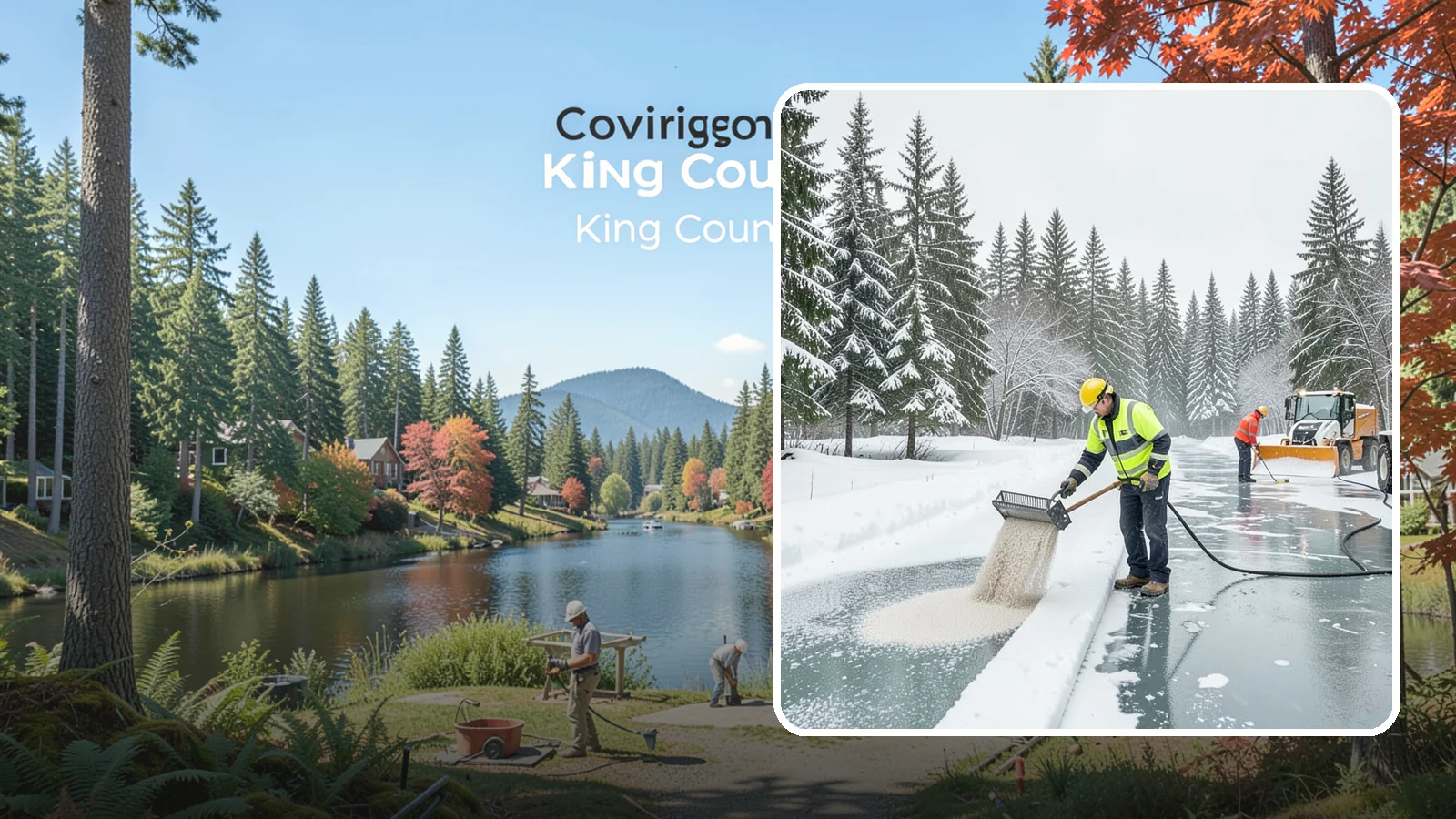 Anti-Icing in Covington, King County, WA - Anti-icing applies deicer proactively before a storm so ice bonds are prevented rather than broken after the fact.