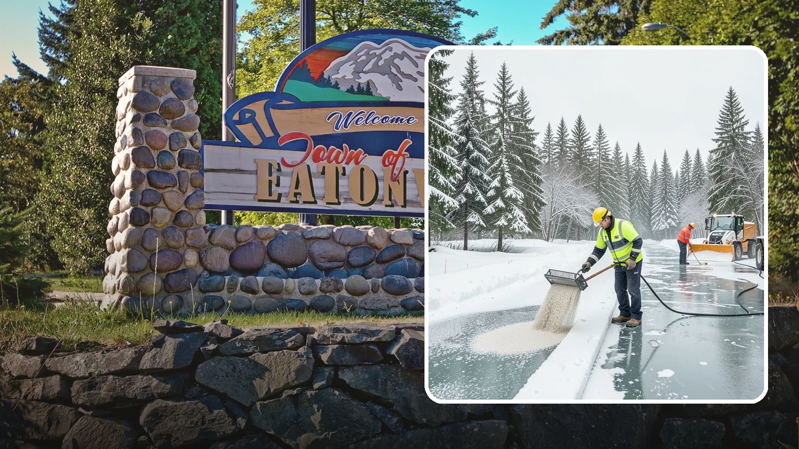 Anti-Icing in Eatonville, Pierce County, WA - Anti-icing applies deicer proactively before a storm so ice bonds are prevented rather than broken after the fact.
