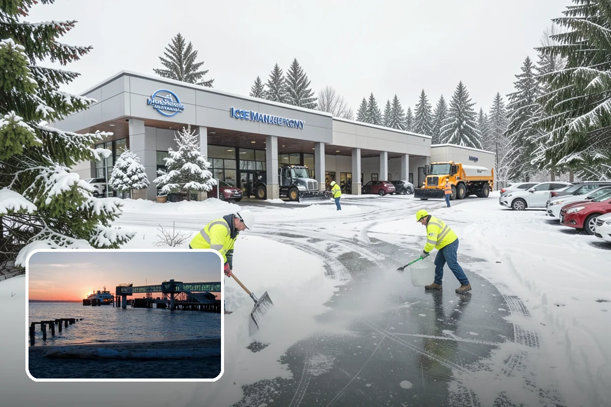 Anti-Icing in Edmonds, Snohomish County, WA - Prevents ice bonds before freezing rain arrives