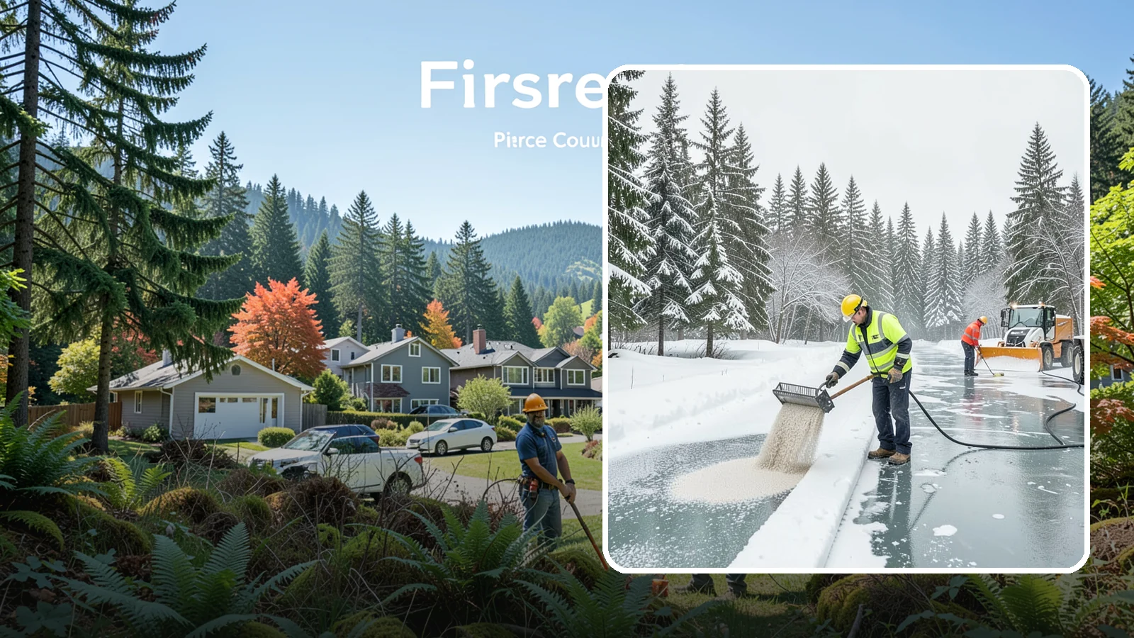 Anti-Icing in Fircrest, Pierce County, WA - Anti-icing applies deicer proactively before a storm so ice bonds are prevented rather than broken after the fact.