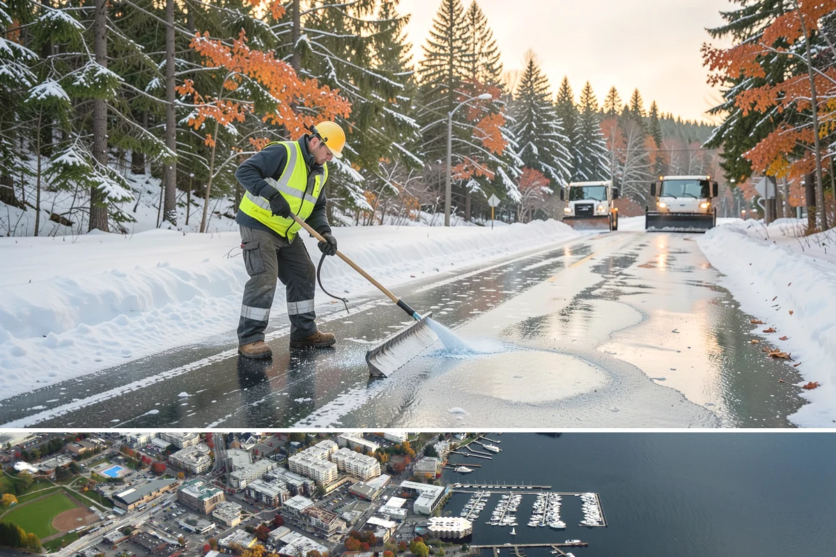 Anti-Icing in Kirkland, King County, WA - Anti-icing is most valuable ahead of the freezing-rain and freezing-drizzle events that strike the Puget Sound region from...