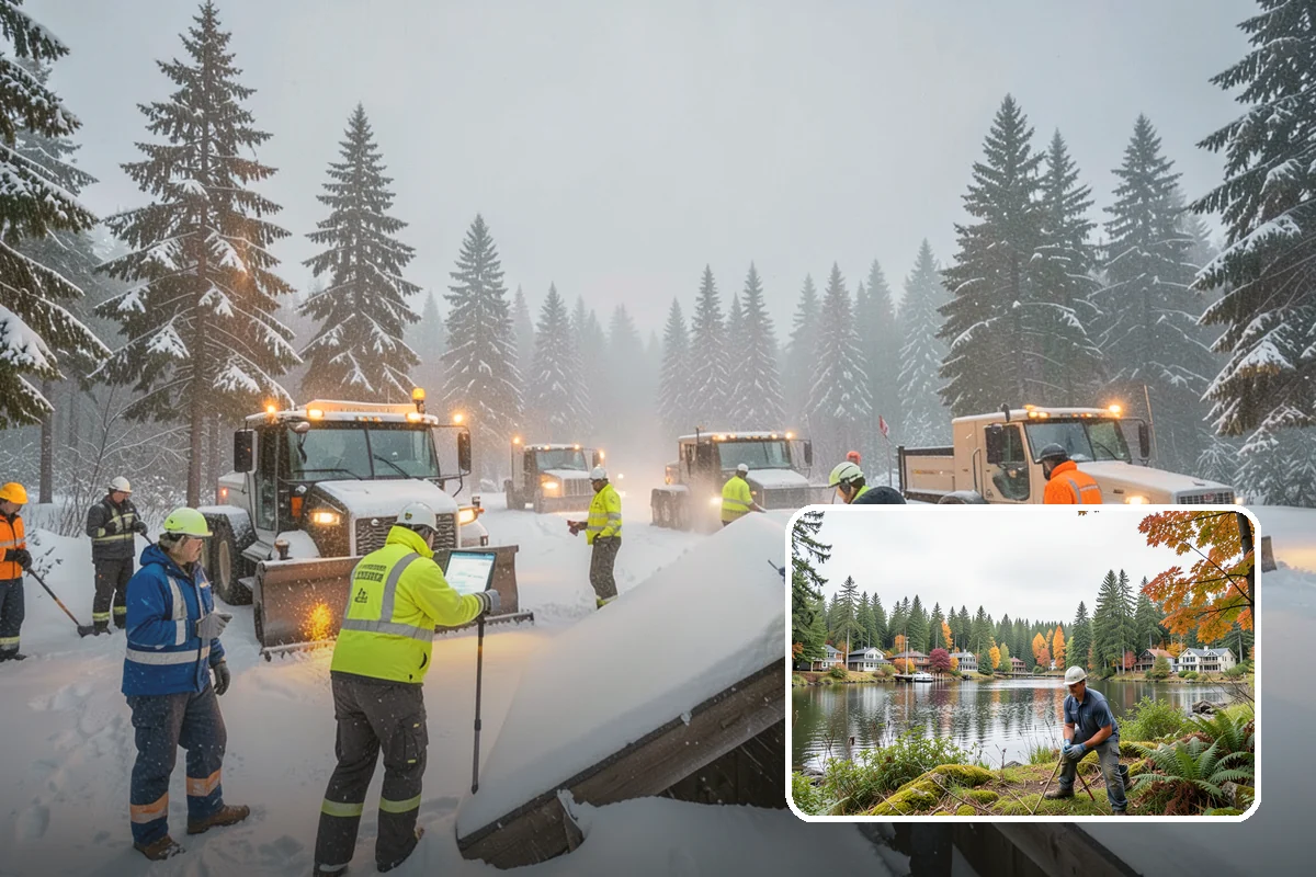Anti-Icing in La Conner, Skagit County, WA - Prevents ice bonds before freezing rain arrives