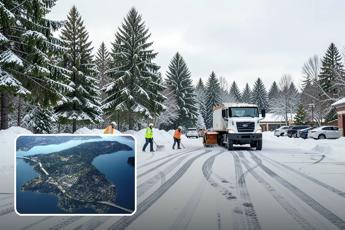 Anti-Icing in Mercer Island, King County, WA - Prevents ice bonds before freezing rain arrives