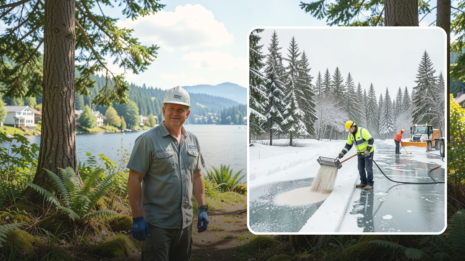 Anti-Icing in Milton, King County, WA - Anti-icing applies deicer proactively before a storm so ice bonds are prevented rather than broken after the fact.