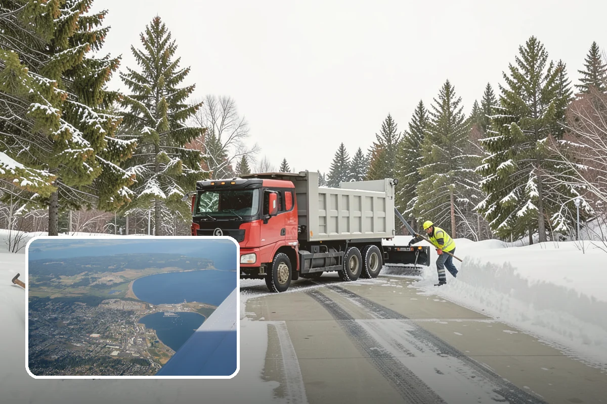 Anti-Icing in Oak Harbor, Island County, WA - Prevents ice bonds before freezing rain arrives