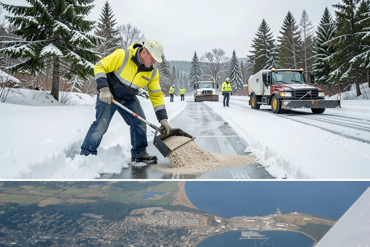 Anti-Icing in Oak Harbor, Island County, WA - Anti-icing is most valuable ahead of the freezing-rain and freezing-drizzle events that strike the Puget Sound region from...