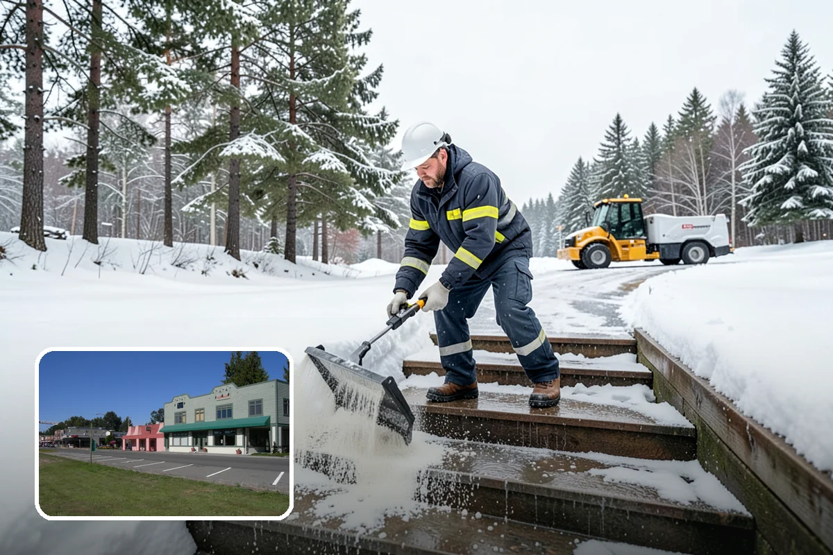 Anti-Icing in Snoqualmie, King County, WA - Prevents ice bonds before freezing rain arrives
