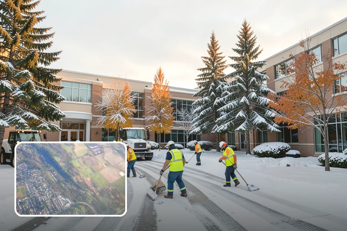 Apartment Complex Deicing in Algona, King County, WA - Reduces tenant slip-and-fall exposure across shared common areas