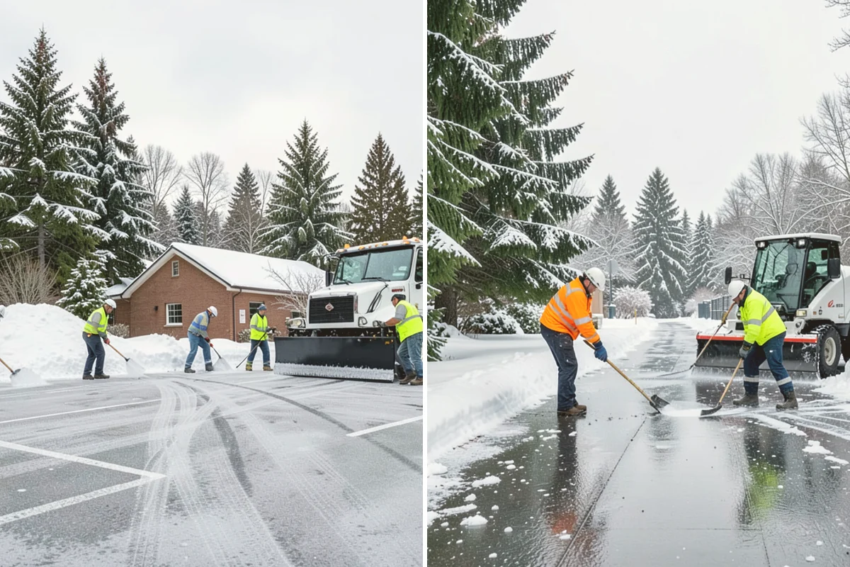 Apartment Complex Deicing in Algona, King County, WA - Inventory all stairwells, landings, breezeways, and parking rows with the property manager