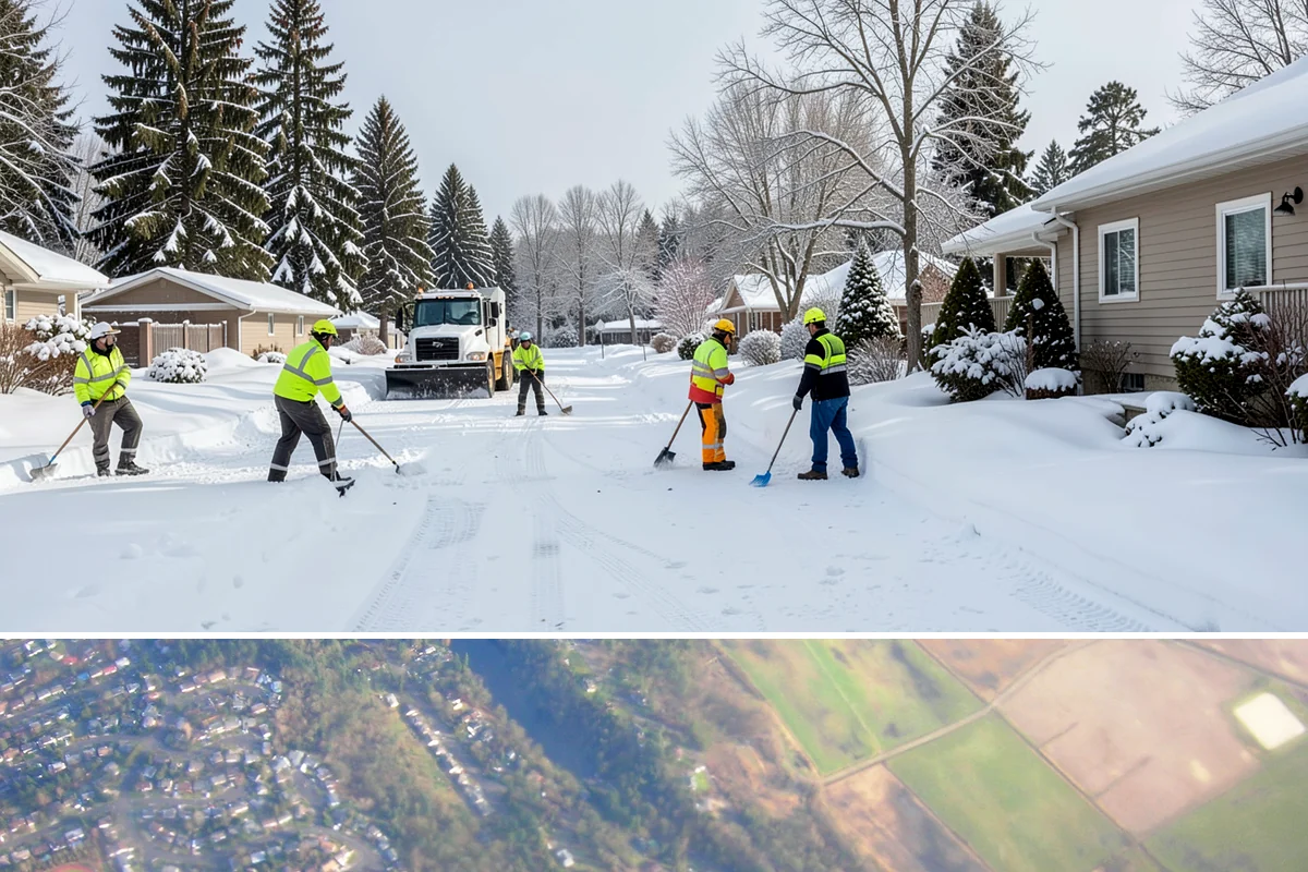 Apartment Complex Deicing in Algona, King County, WA - Coverage spans the full November-through-March window, ramping up during the extended cold spells that follow lowland...