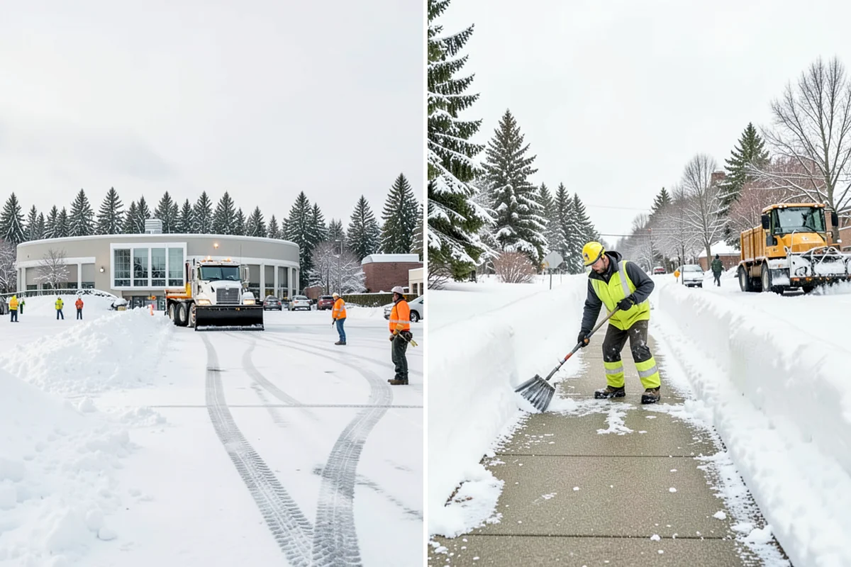Apartment Complex Deicing in Arlington, Snohomish County, WA - Inventory all stairwells, landings, breezeways, and parking rows with the property manager
