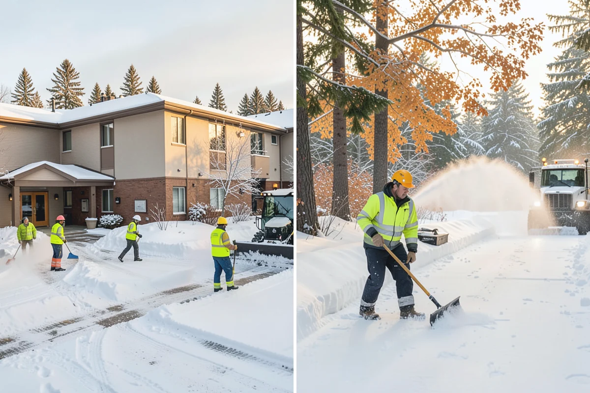 Apartment Complex Deicing in Beaux Arts Village, King County, WA - Inventory all stairwells, landings, breezeways, and parking rows with the property manager
