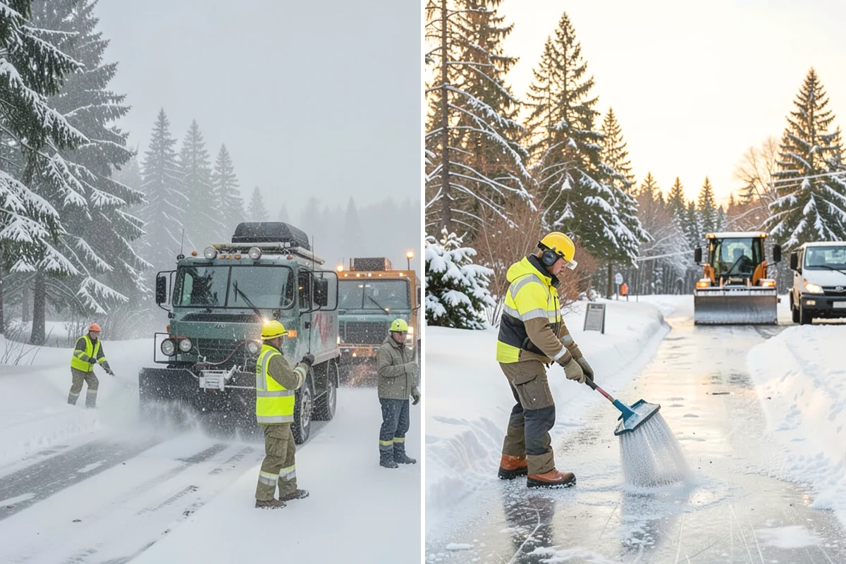 Apartment Complex Deicing in Burien, King County, WA - Inventory all stairwells, landings, breezeways, and parking rows with the property manager