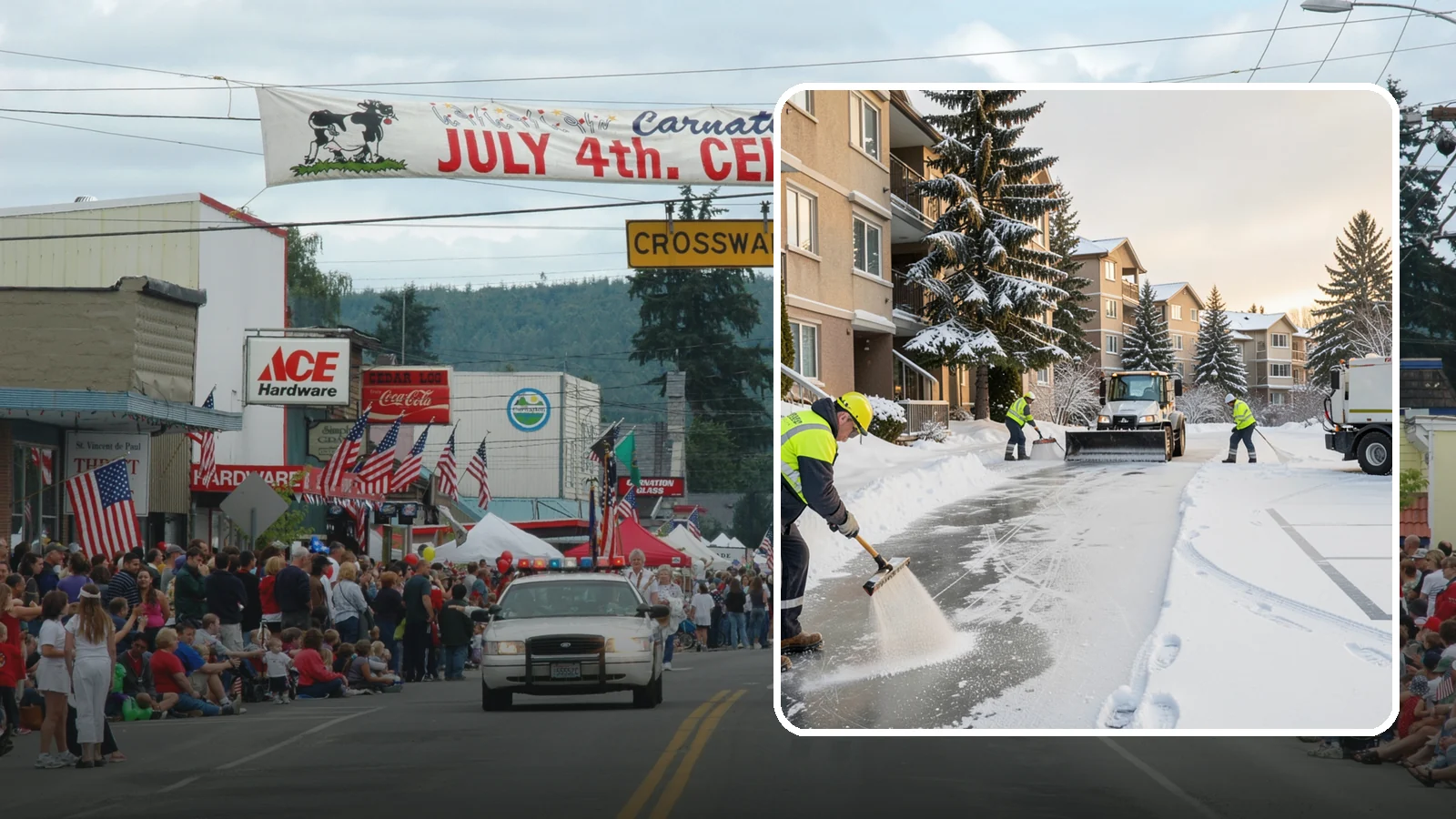 Apartment Complex Deicing in Carnation, King County, WA - Comprehensive ice control for apartment communities, covering shared stairwells, breezeways, and resident parking where...