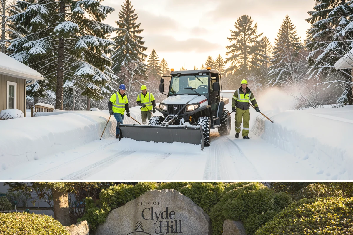 Apartment Complex Deicing in Clyde Hill, King County, WA - Coverage spans the full November-through-March window, ramping up during the extended cold spells that follow lowland...