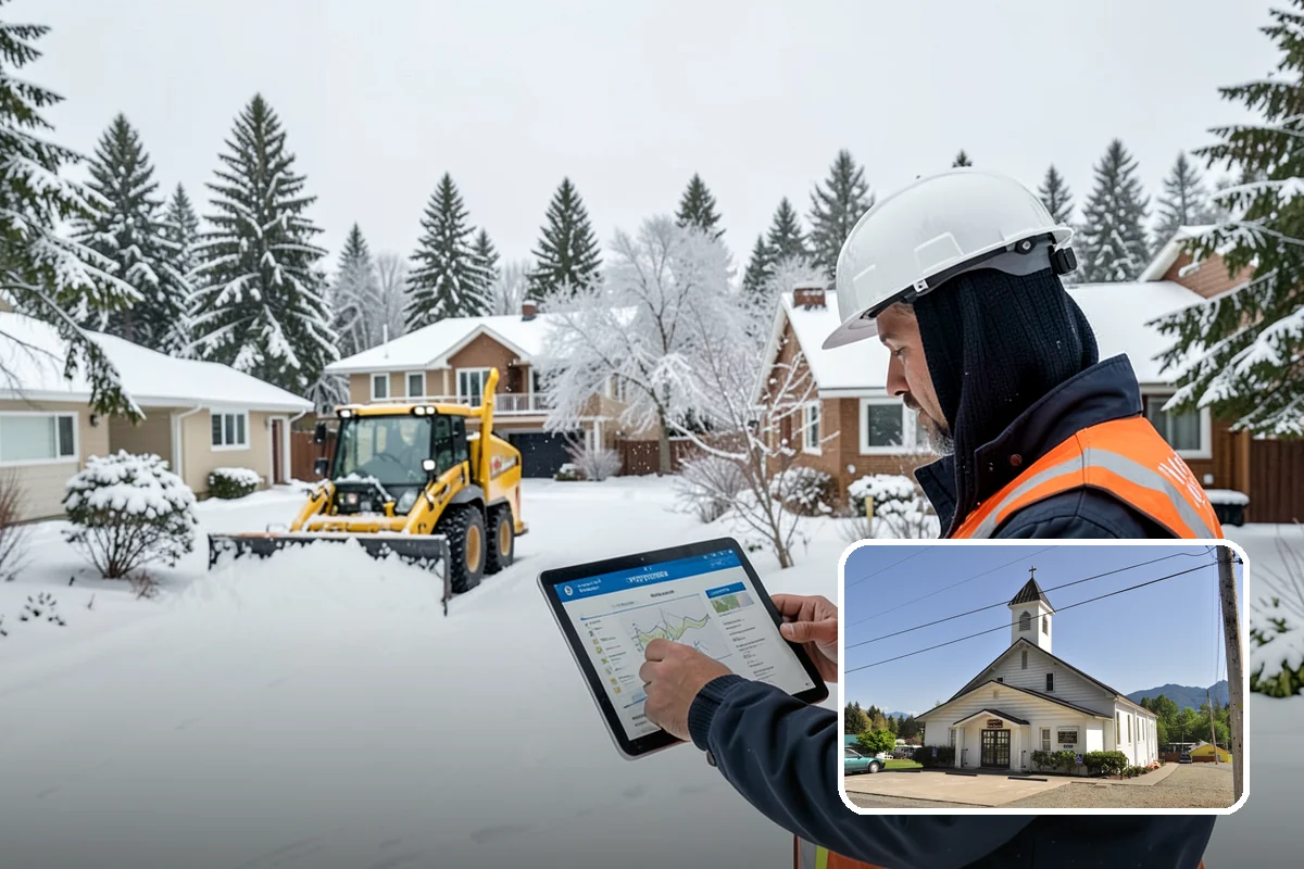 Apartment Complex Deicing in Concrete, Skagit County, WA - Reduces tenant slip-and-fall exposure across shared common areas