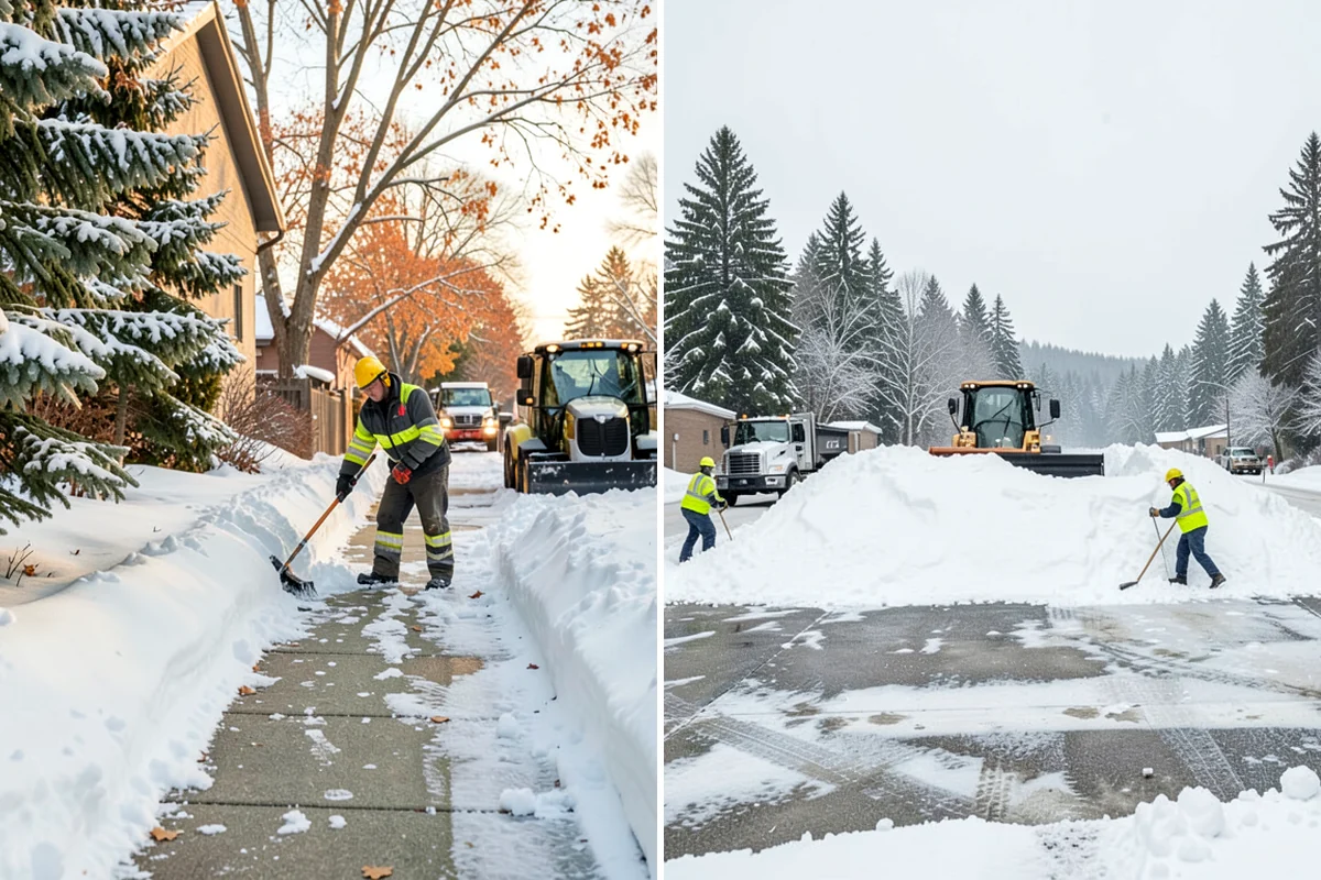 Apartment Complex Deicing in Concrete, Skagit County, WA - Inventory all stairwells, landings, breezeways, and parking rows with the property manager