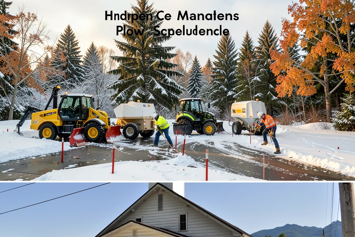 Apartment Complex Deicing in Concrete, Skagit County, WA - Coverage spans the full November-through-March window, ramping up during the extended cold spells that follow lowland...