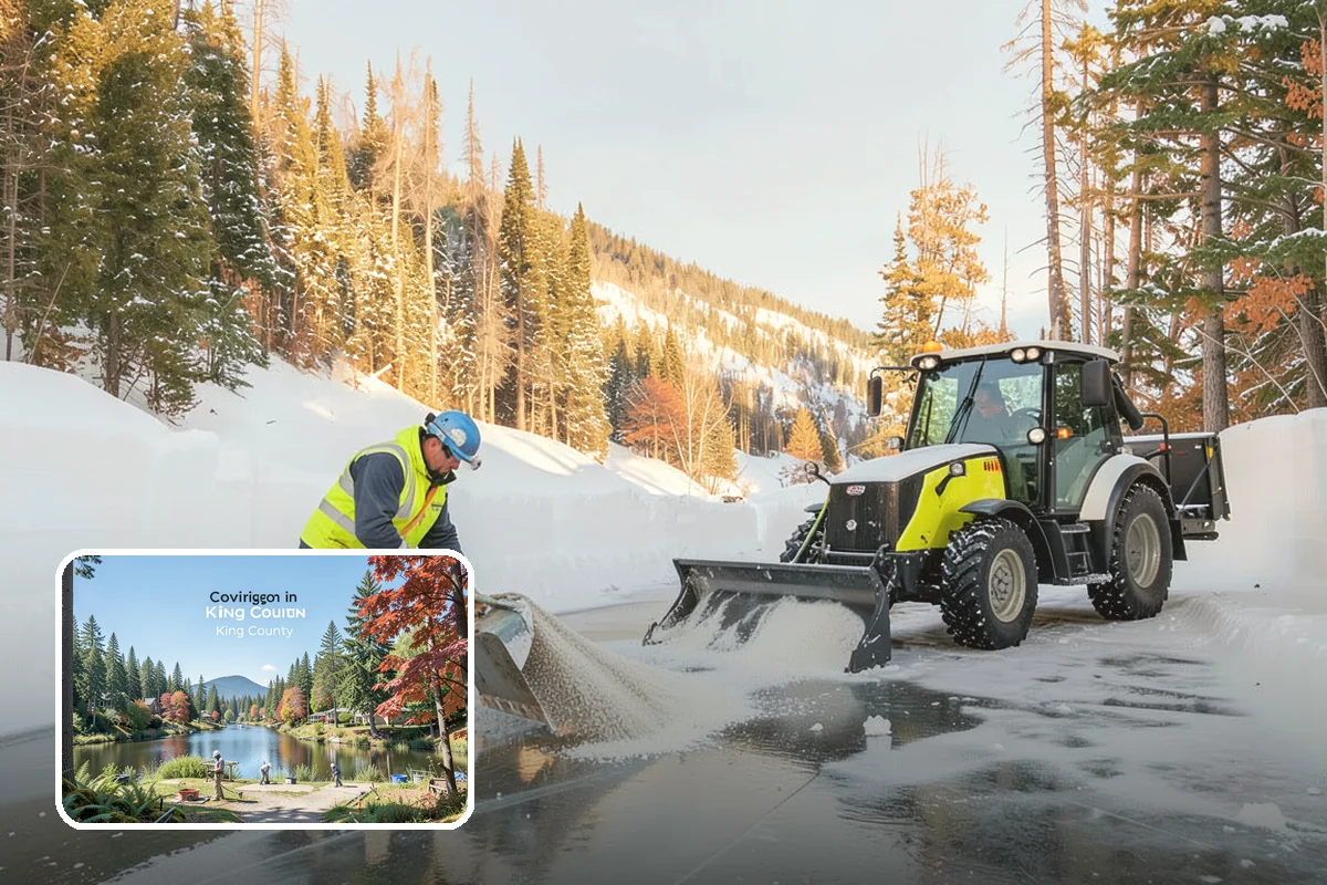 Apartment Complex Deicing in Covington, King County, WA - Reduces tenant slip-and-fall exposure across shared common areas