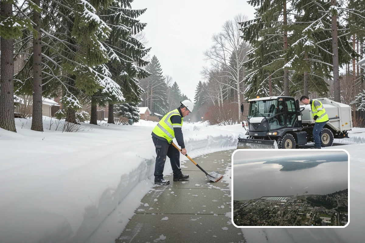Apartment Complex Deicing in Des Moines, King County, WA - Reduces tenant slip-and-fall exposure across shared common areas