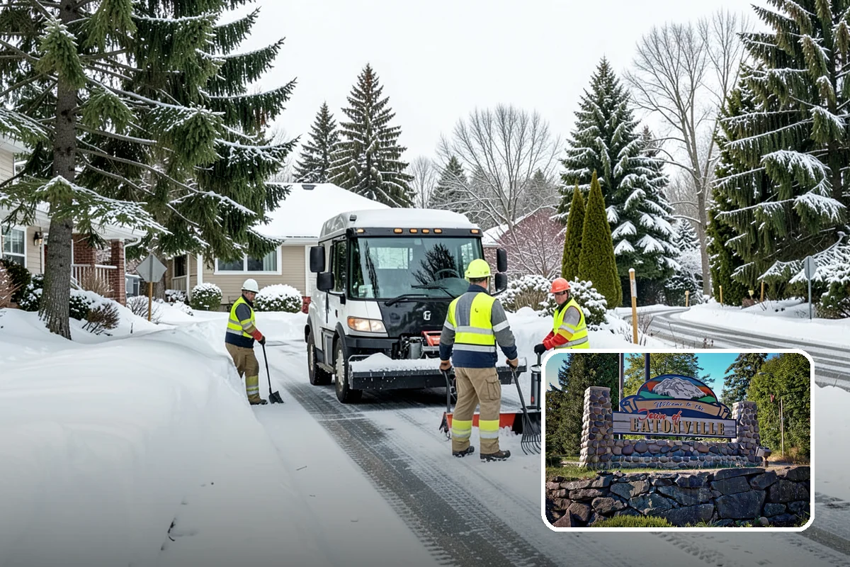 Apartment Complex Deicing in Eatonville, Pierce County, WA - Reduces tenant slip-and-fall exposure across shared common areas