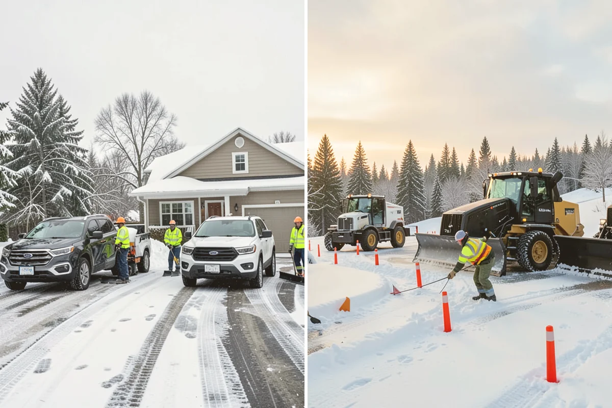 Apartment Complex Deicing in Eatonville, Pierce County, WA - Inventory all stairwells, landings, breezeways, and parking rows with the property manager