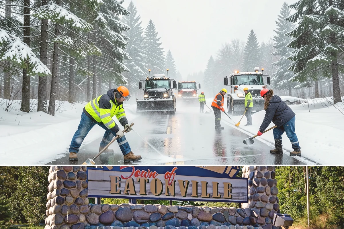 Apartment Complex Deicing in Eatonville, Pierce County, WA - Coverage spans the full November-through-March window, ramping up during the extended cold spells that follow lowland...