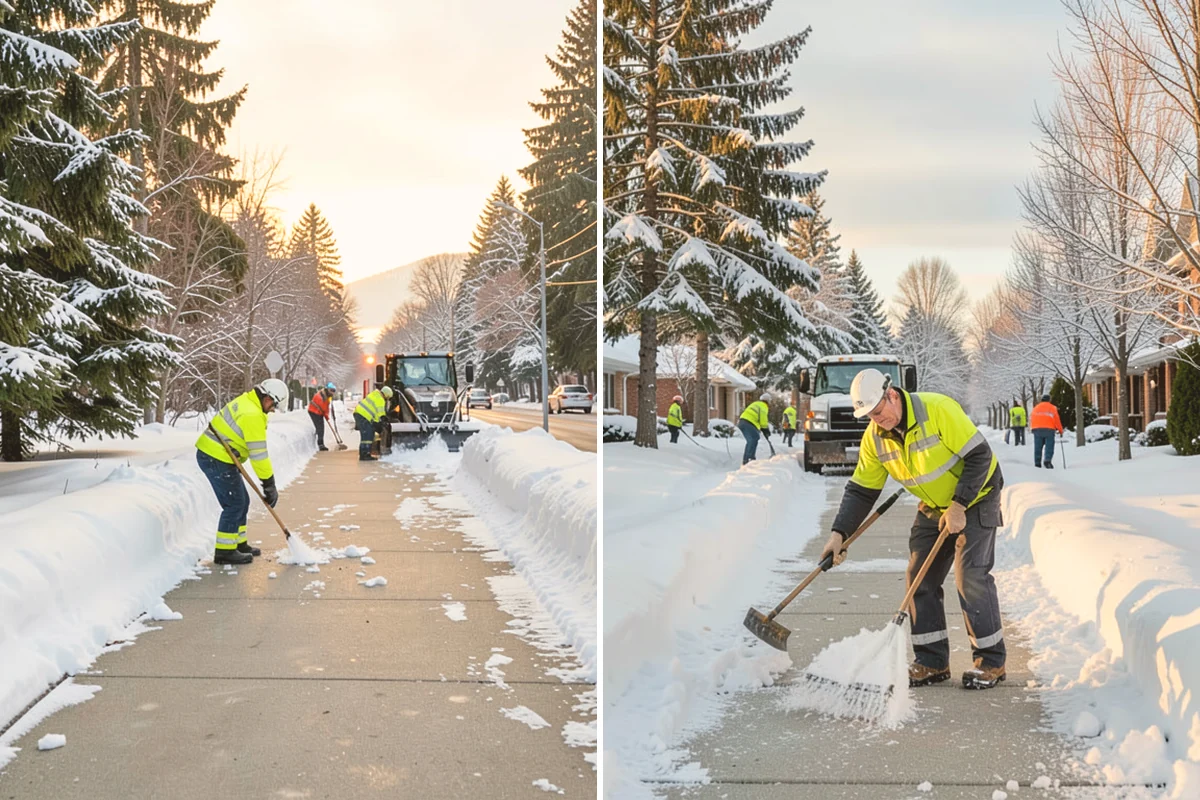 Apartment Complex Deicing in Edmonds, Snohomish County, WA - Inventory all stairwells, landings, breezeways, and parking rows with the property manager