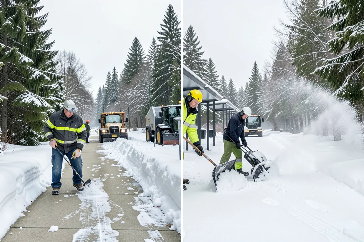 Apartment Complex Deicing in Federal Way, King County, WA - Inventory all stairwells, landings, breezeways, and parking rows with the property manager