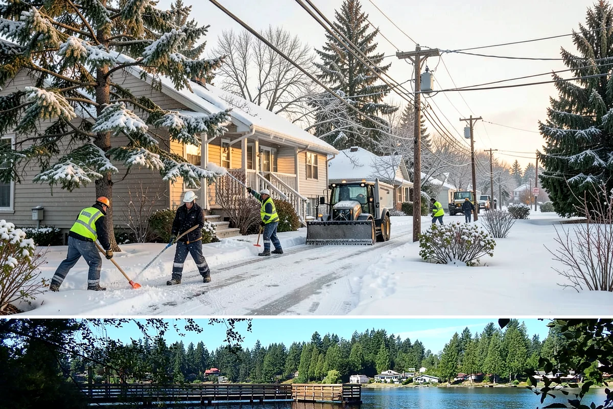 Apartment Complex Deicing in Federal Way, King County, WA - Coverage spans the full November-through-March window, ramping up during the extended cold spells that follow lowland...