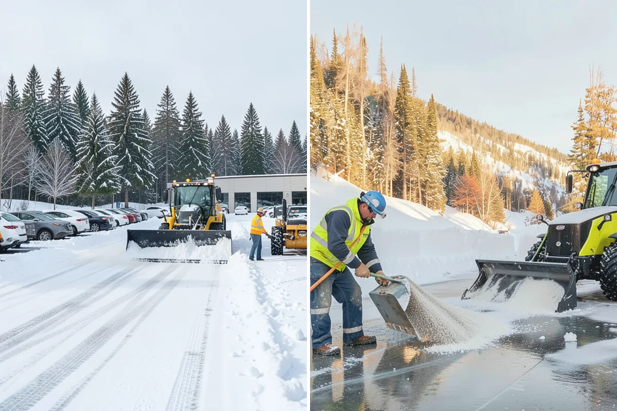 Apartment Complex Deicing in Granite Falls, Snohomish County, WA - Inventory all stairwells, landings, breezeways, and parking rows with the property manager