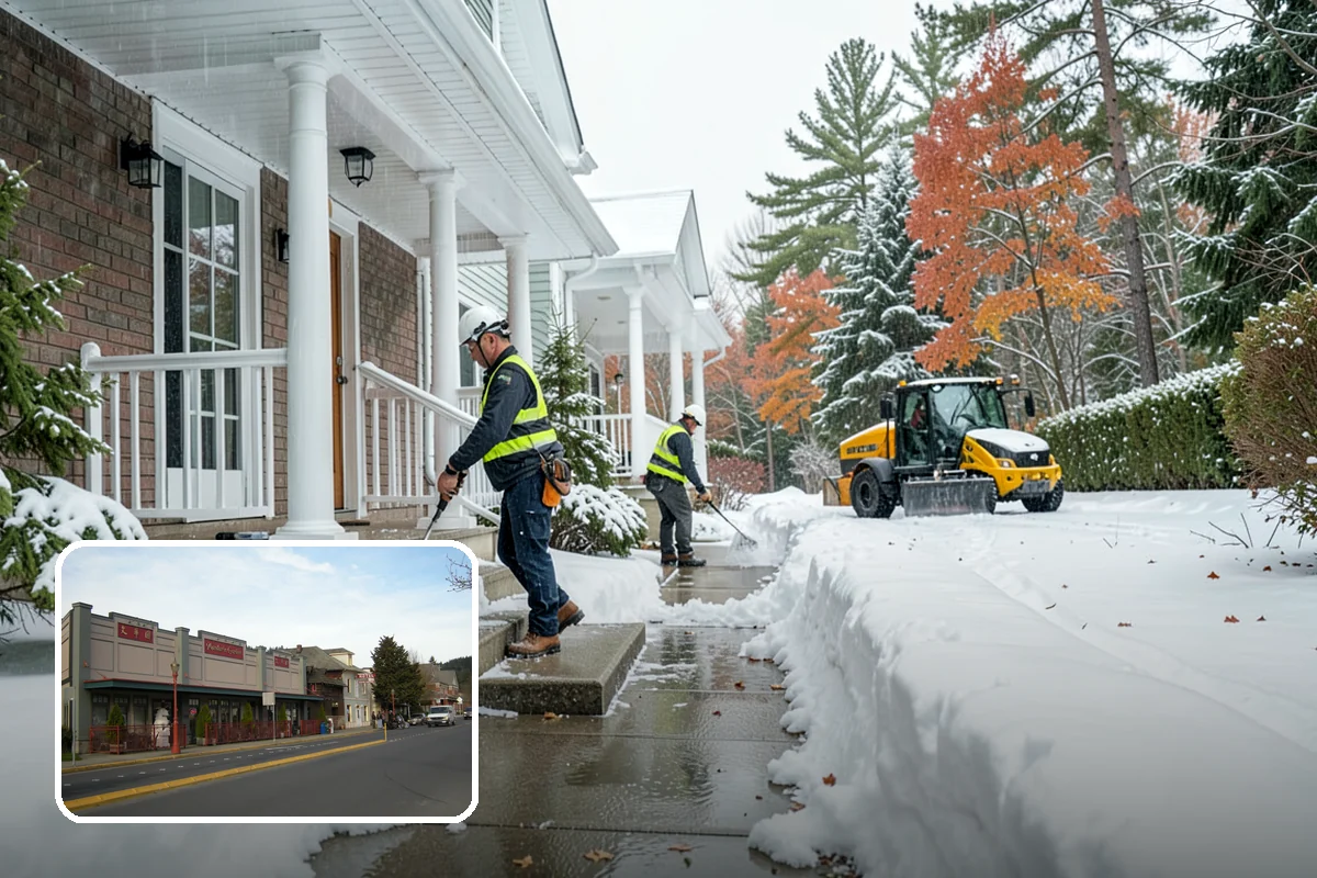 Apartment Complex Deicing in Issaquah, King County, WA - Reduces tenant slip-and-fall exposure across shared common areas