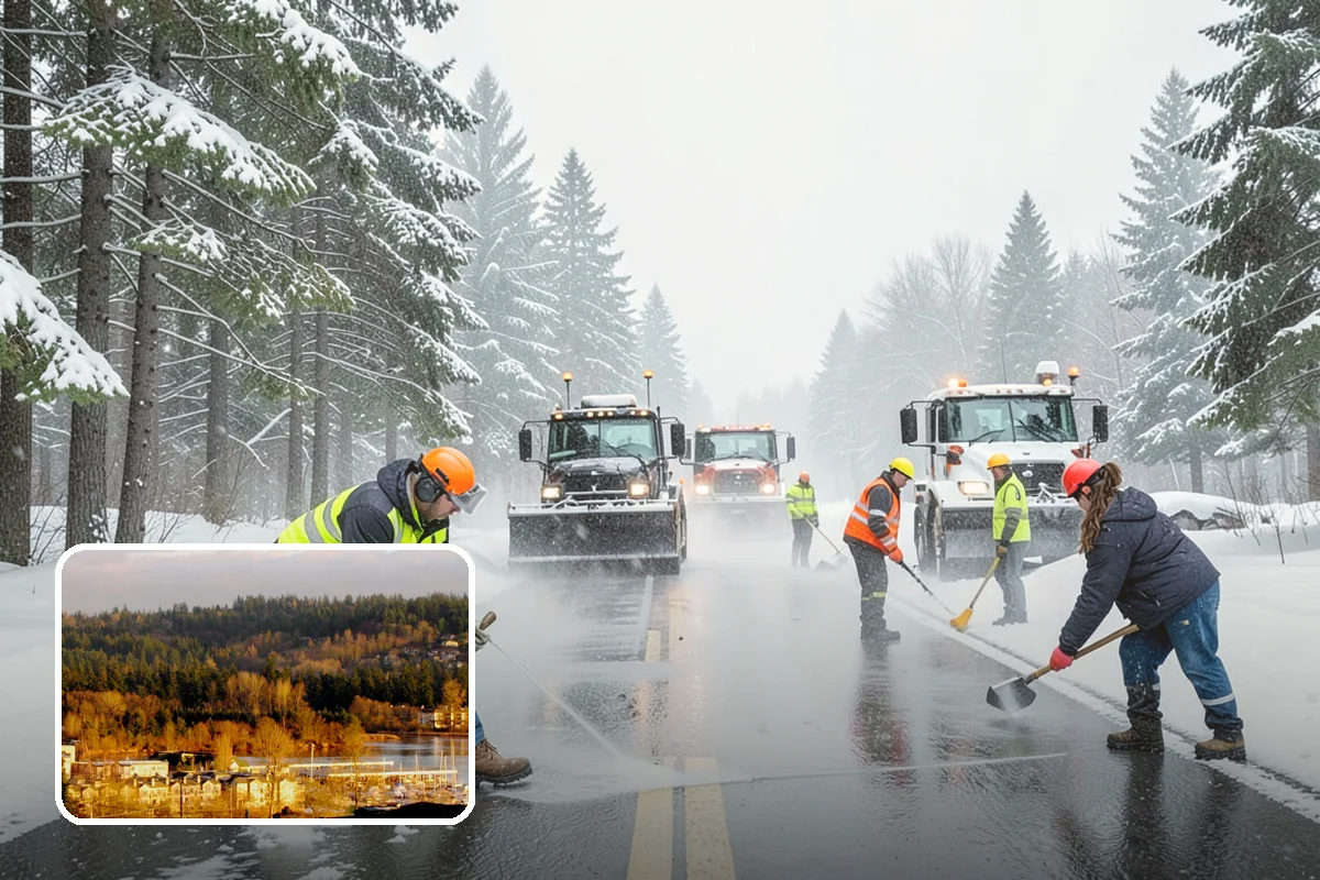 Apartment Complex Deicing in Kenmore, King County, WA - Reduces tenant slip-and-fall exposure across shared common areas